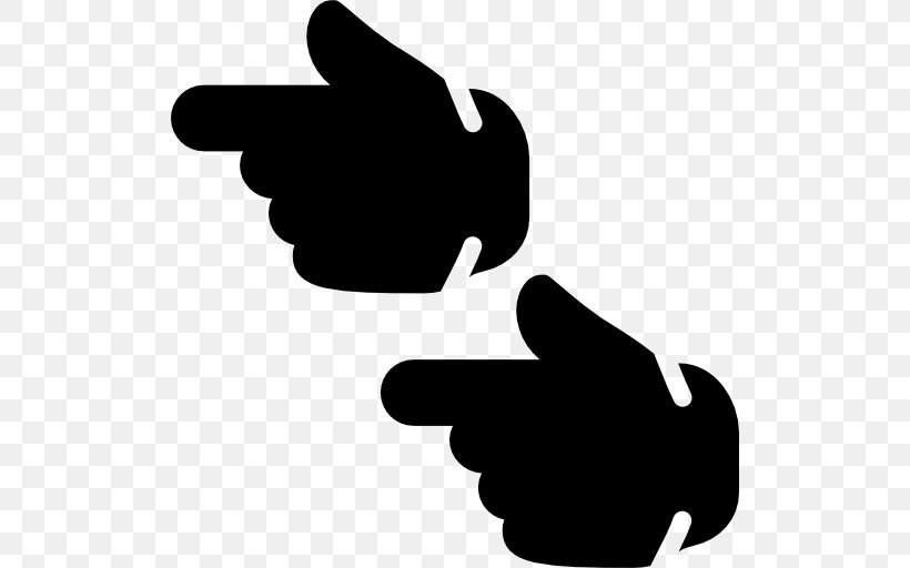 Thumb Hand Finger Symbol, PNG, 512x512px, Thumb, Black And White, Cursor, Drag And Drop, Finger Download Free