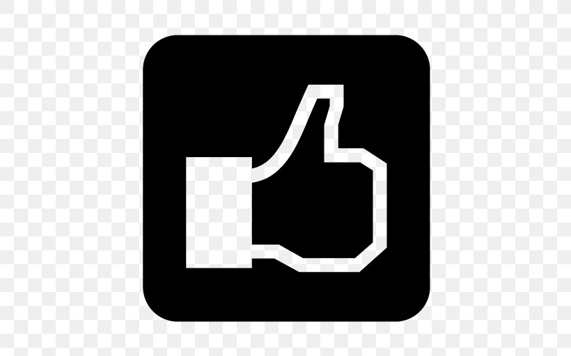 Facebook Like Button, PNG, 512x512px, Like Button, Black, Black And White, Blog, Brand Download Free