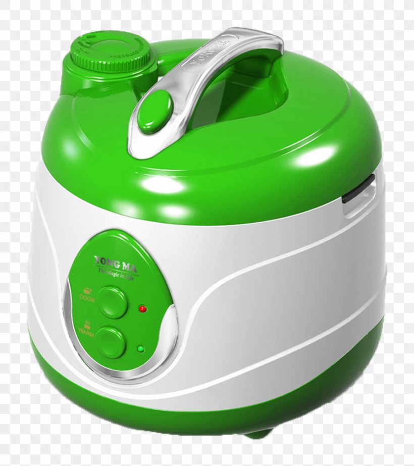 Rice Cookers Home Appliance Panci Cooking, PNG, 915x1030px, Rice Cookers, Cooked Rice, Cooker, Cooking, Green Download Free