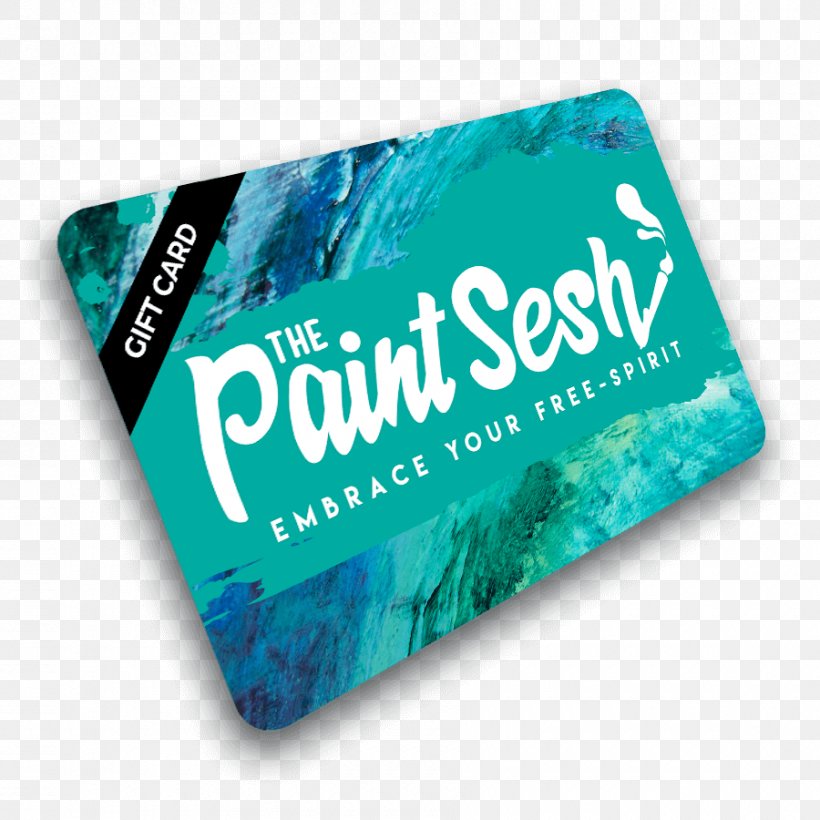 The Paint Sesh Gift Card Discounts And Allowances Credit Card, PNG, 900x900px, Gift Card, Aqua, Brand, Clothing Accessories, Credit Card Download Free