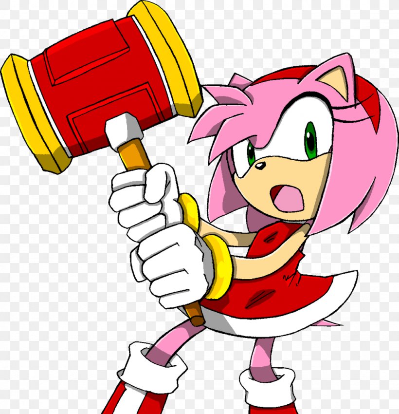 Amy Rose Rouge The Bat Sonic The Hedgehog Sega Sonic Team, PNG, 1024x1062px, Watercolor, Cartoon, Flower, Frame, Heart Download Free