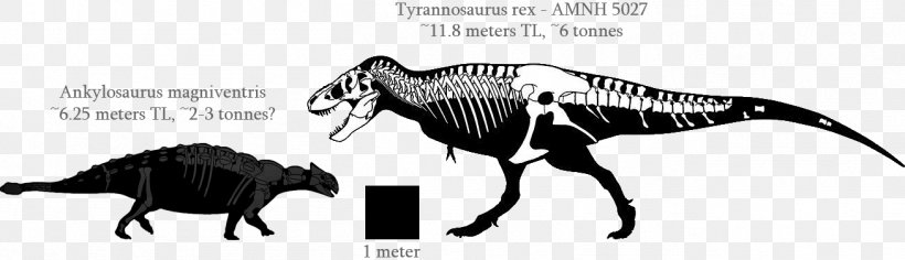 Ankylosaurus Triceratops Euoplocephalus Dinosaur Hell Creek Formation, PNG, 1308x378px, Ankylosaurus, Animal Figure, Ankylosauria, Ankylosauridae, Black And White Download Free