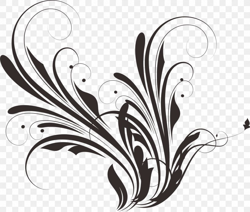 Black And White, PNG, 1664x1416px, Black And White, Black, Butterfly, Drawing, Feather Download Free