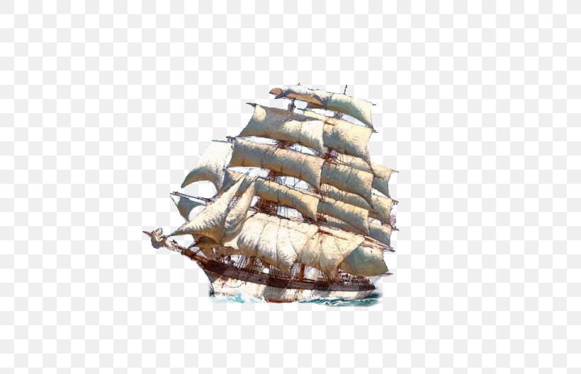 Clipper Sailing Ship Boat Full-rigged Ship Ship Of The Line, PNG, 517x529px, Clipper, Barque, Blog, Boat, Fish Download Free