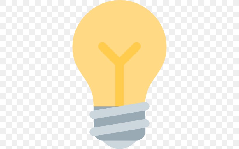 Incandescent Light Bulb Emoji LED Lamp Symbol, PNG, 512x512px, Light, Compact Fluorescent Lamp, Edison Screw, Electric Light, Emoji Download Free