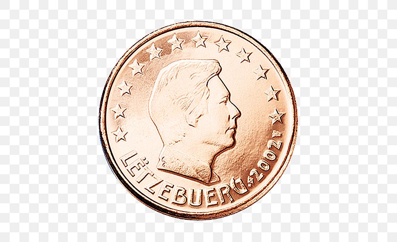 Luxembourgish Euro Coins Luxembourgish Euro Coins 5 Cent Euro Coin 20 Cent Euro Coin, PNG, 500x500px, 1 Cent Euro Coin, 1 Euro Coin, 5 Cent Euro Coin, 20 Cent Euro Coin, Coin Download Free