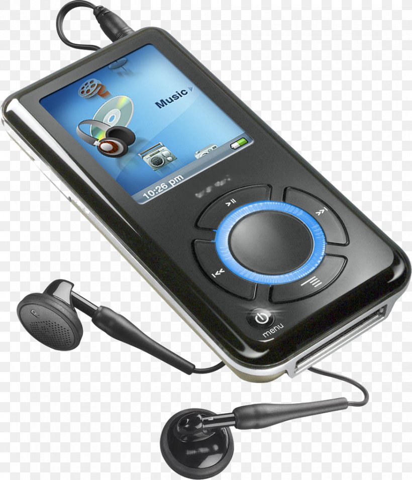 MP3 Player SanDisk Sansa Portable Media Player Cassette Deck, PNG, 875x1020px, Watercolor, Cartoon, Flower, Frame, Heart Download Free