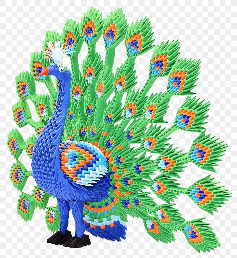 Paper Craft Modular Origami Pavo, PNG, 1624x1766px, Paper, Cardboard, Carton, Feather, Flowering Plant Download Free