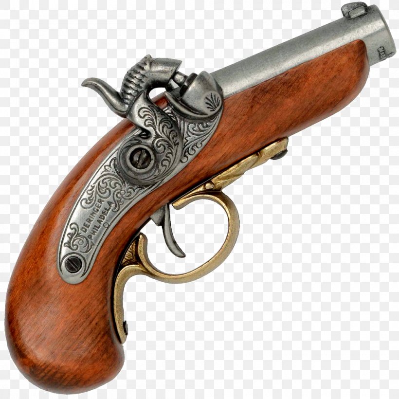 Revolver Firearm Ranged Weapon Trigger Air Gun, PNG, 1000x1000px, Revolver, Air Gun, Derringer, Firearm, Gun Download Free