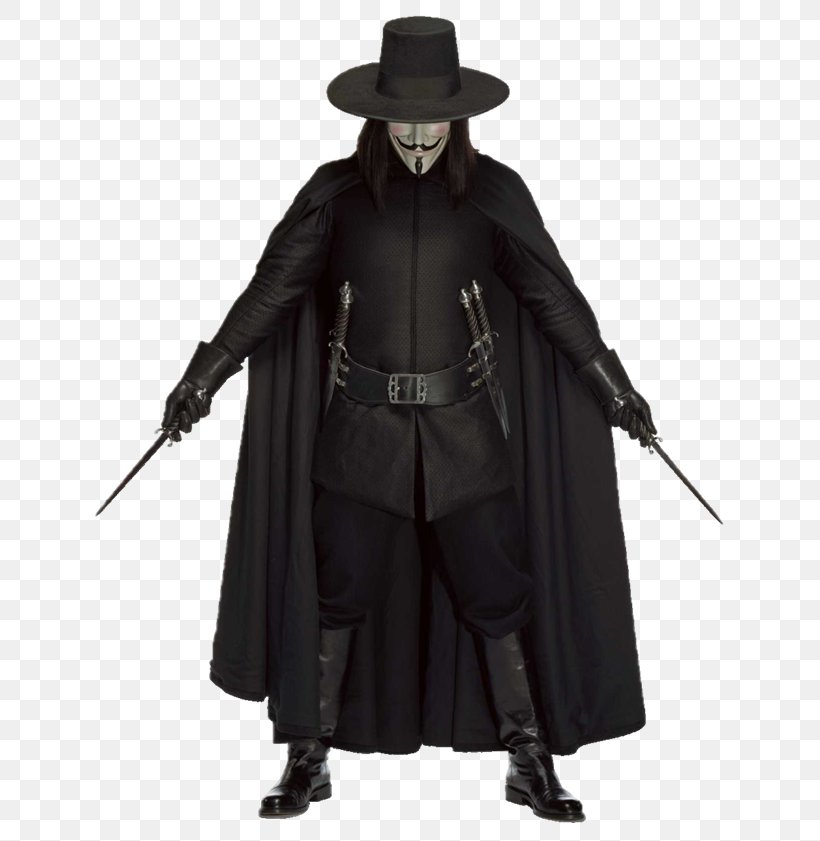 V For Vendetta Guy Fawkes Mask Costume National Entertainment Collectibles Association, PNG, 678x841px, Guy Fawkes Mask, Action Figure, Cosplay, Costume, Costume Design Download Free