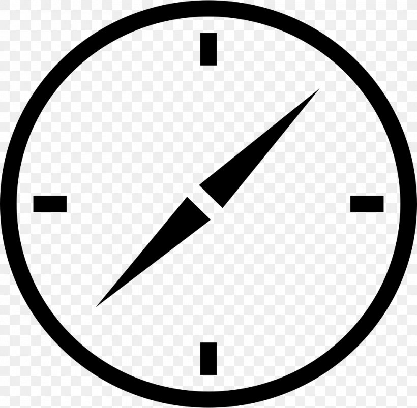 Clip Art Alarm Clocks, PNG, 980x960px, Clock, Alarm Clocks, Area, Black, Black And White Download Free