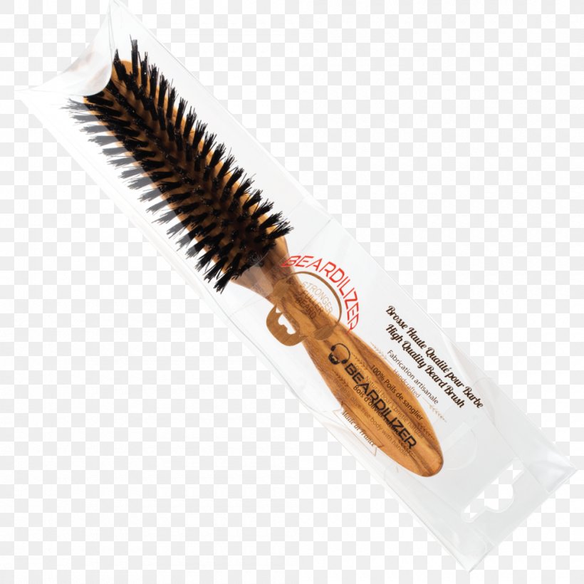 Hairbrush Wild Boar Bristle Beard, PNG, 1000x1000px, Brush, Beard, Bristle, Ceramic Art, Diameter Download Free