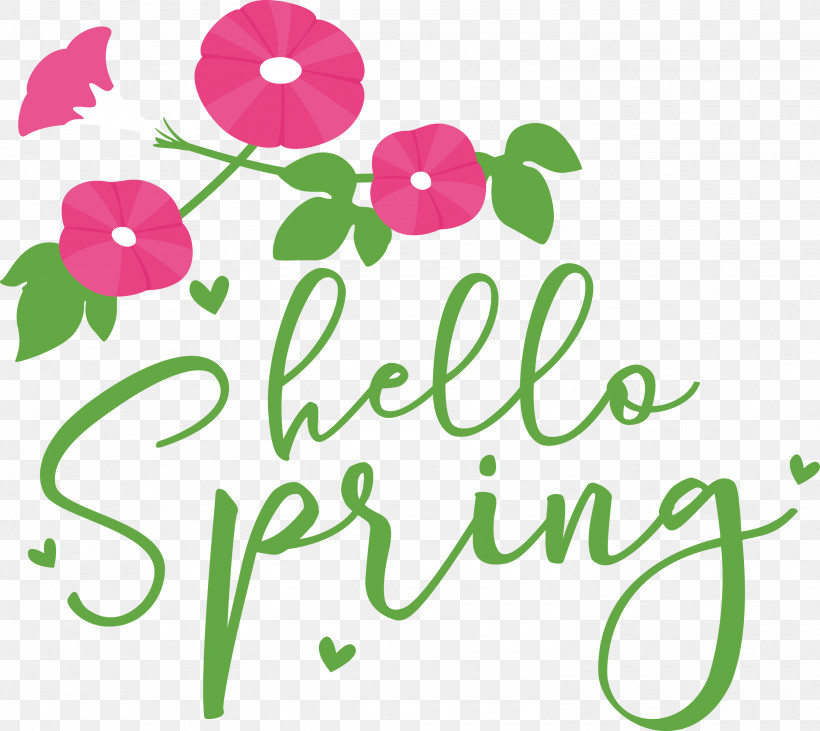 Hello Spring Spring, PNG, 3000x2675px, Hello Spring, Cut Flowers, Floral Design, Flower, Green Download Free