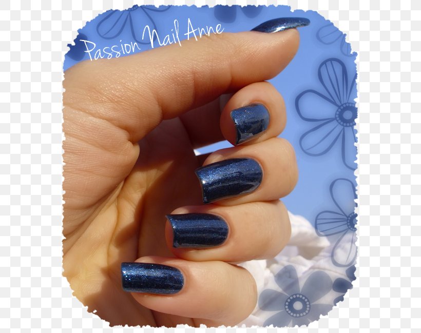 Nail Polish Manicure Cobalt Blue, PNG, 595x649px, Nail, Blue, Cobalt, Cobalt Blue, Cosmetics Download Free