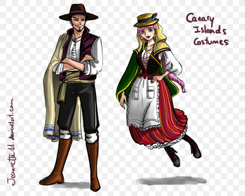 Canary Islands Costume Design Canary Islanders Clothing, PNG, 1280x1024px, Watercolor, Cartoon, Flower, Frame, Heart Download Free
