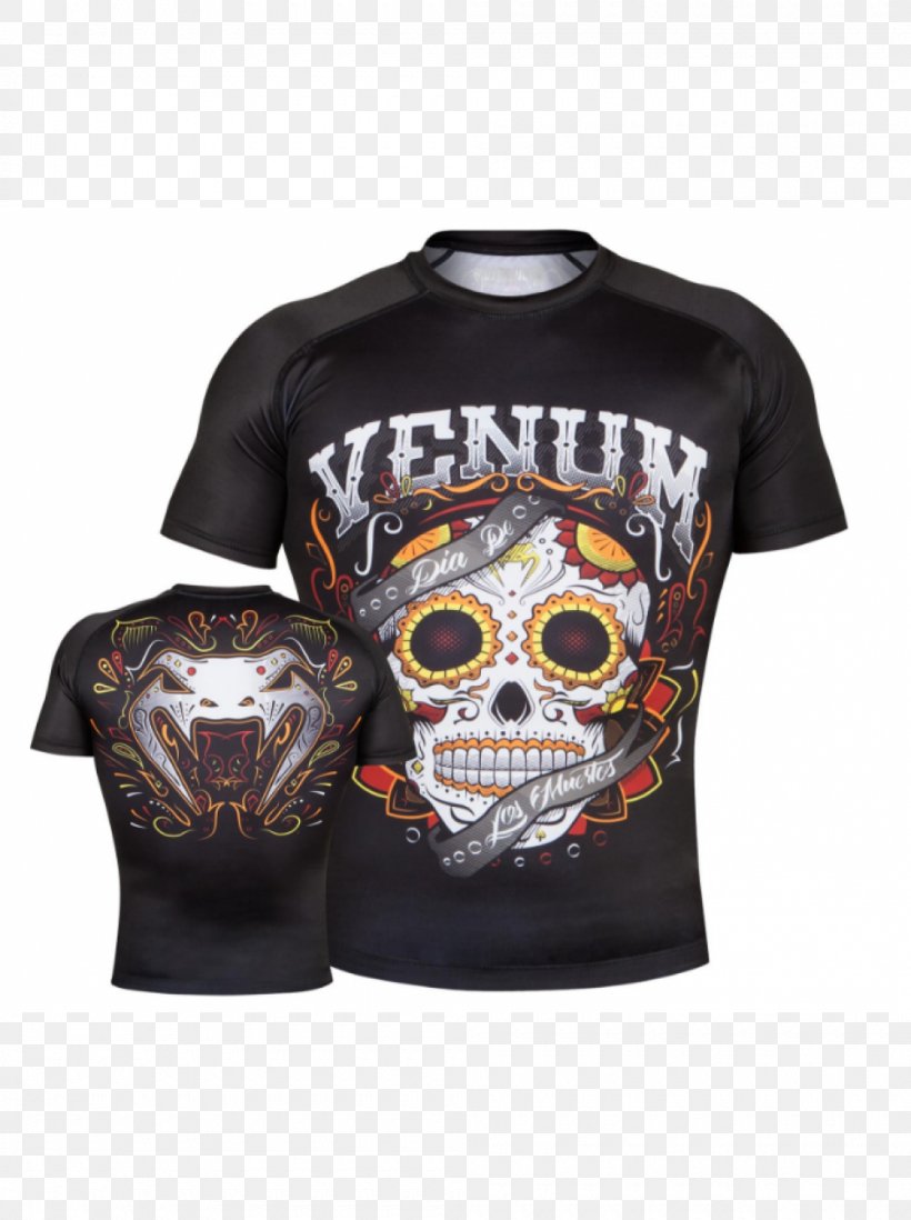 T-shirt Venum Rash Guard Sleeve, PNG, 1000x1340px, Tshirt, Boxing, Brand, Brazilian Jiujitsu, Clothing Download Free