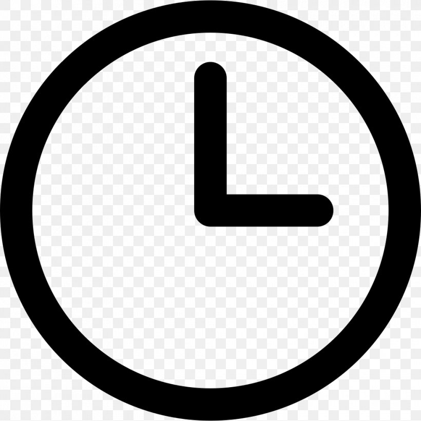 Alarm Clocks Clip Art Timer, PNG, 980x982px, Clock, Alarm Clocks, Area, Black And White, Brand Download Free