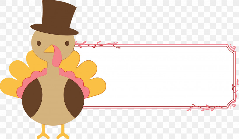 Thanksgiving Turkey, PNG, 3000x1754px, Thanksgiving Banner, Birds, Cartoon, Domestic Turkey, Drawing Download Free