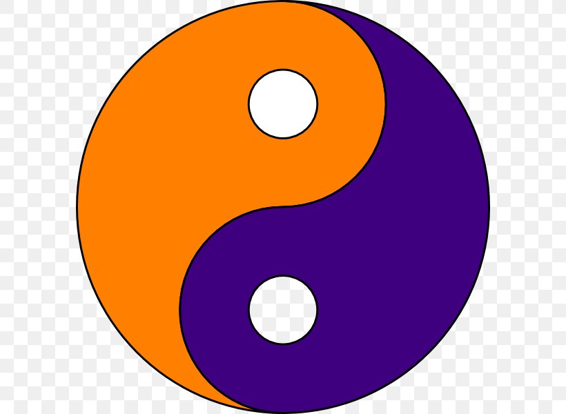Yin And Yang Violet Purple Clip Art, PNG, 600x600px, Yin And Yang, Area, Blue, Color, Gold Download Free