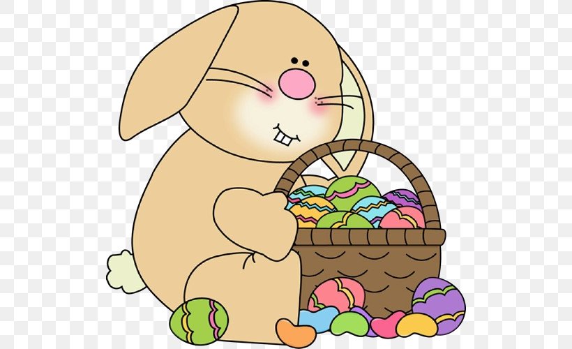 Easter Bunny Easter Basket Rabbit, PNG, 516x500px, Easter Bunny, Basket, Cartoon, Easter, Easter Basket Download Free