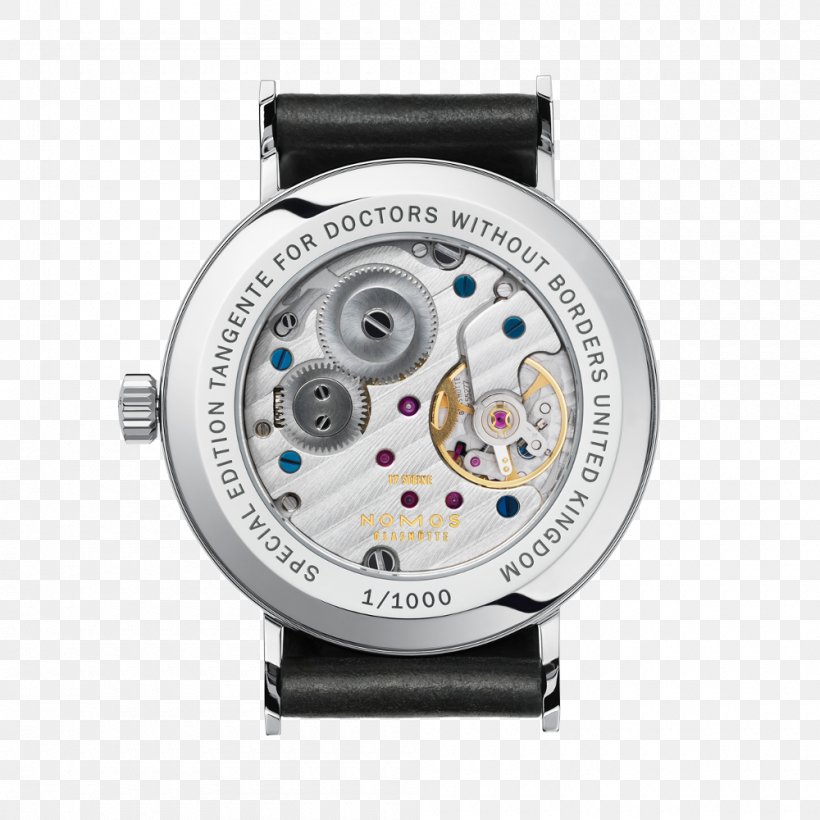 NOMOS Glashütte Tangente Watch Movement, PNG, 1000x1000px, Watch, Automatic Watch, Brand, Caliber, Clock Download Free