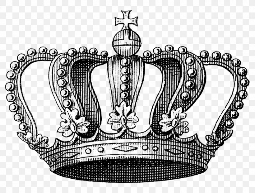 Crown Vintage Clothing Clip Art, PNG, 1500x1134px, Crown, Black And White, Drawing, Etsy, Fashion Accessory Download Free