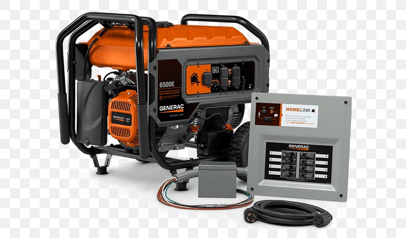 Generac Power Systems Transfer Switch Engine-generator Standby Generator Electric Generator, PNG, 768x480px, Generac Power Systems, Ampere, Electric Generator, Electricity, Emergency Power System Download Free