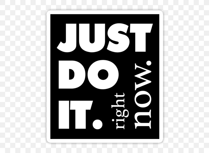 Just Do It Logo Reebok Brand Nike, PNG, 600x600px, Just Do It, Area, Brand, Label, Logo Download Free