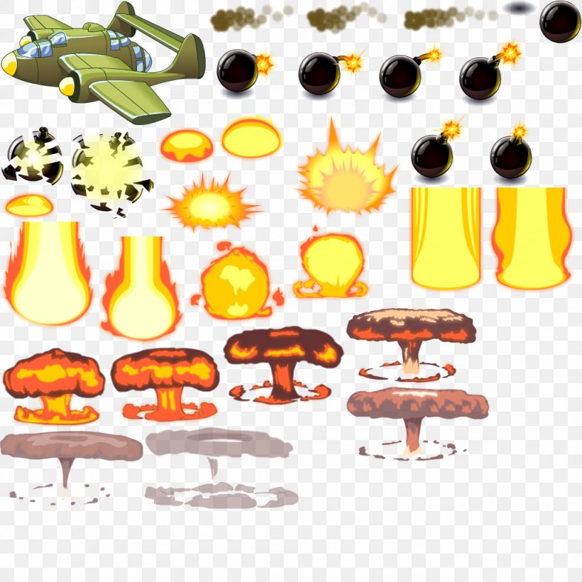 Sequence User Interface Explosion Clip Art, PNG, 1024x1024px, Sequence, Bomb, Designer, Explosion, Food Download Free