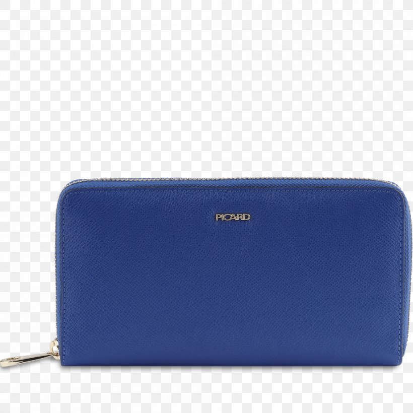 Wallet Product Design Leather Brand, PNG, 1000x1000px, Wallet, Blue, Brand, Cobalt Blue, Electric Blue Download Free
