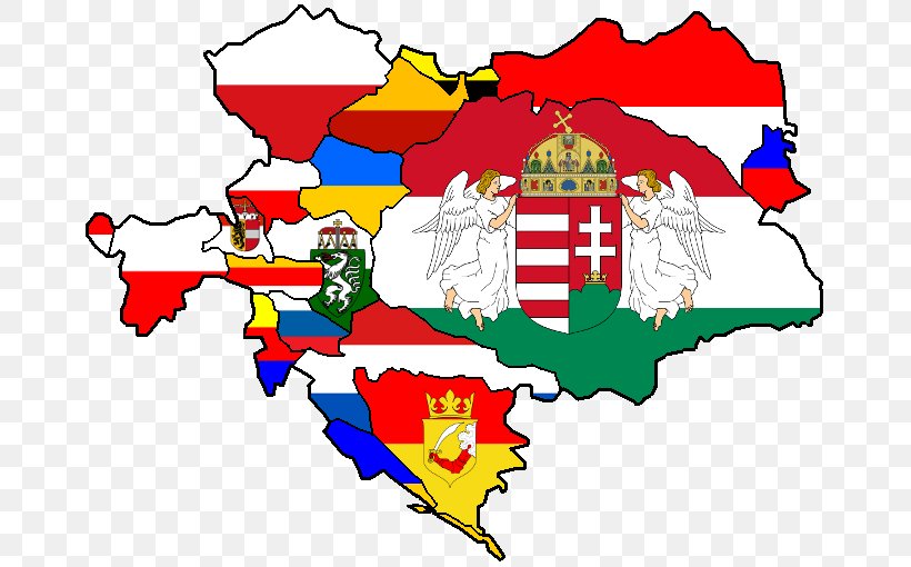 Austria-Hungary Austrian Empire First World War Flag Of Hungary, PNG, 674x510px, Austriahungary, Area, Art, Austria, Austrian Empire Download Free