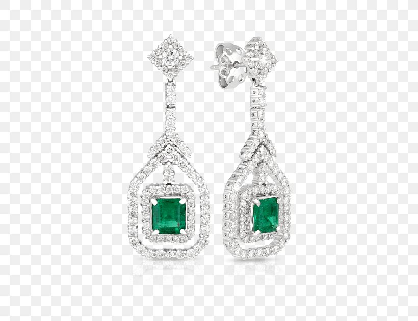 Emerald Earring Body Jewellery Silver, PNG, 630x630px, Watercolor, Cartoon, Flower, Frame, Heart Download Free