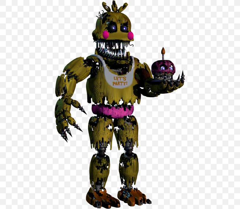Five Nights At Freddy's 4 Five Nights At Freddy's 2 Five Nights At Freddy's: Sister Location Freddy Fazbear's Pizzeria Simulator, PNG, 447x714px, Nightmare, Action Toy Figures, Animatronics, Child, Figurine Download Free