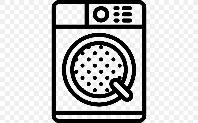 Washing Machines Home Appliance Laundry Refrigerator, PNG, 512x512px, Washing Machines, Area, Bathroom, Black, Black And White Download Free