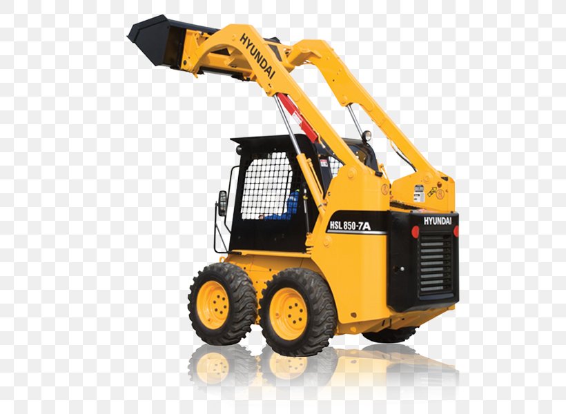 Hyundai Skid-steer Loader Construction Forklift, PNG, 600x600px, Hyundai, Bobcat Company, Bulldozer, Construction, Construction Equipment Download Free