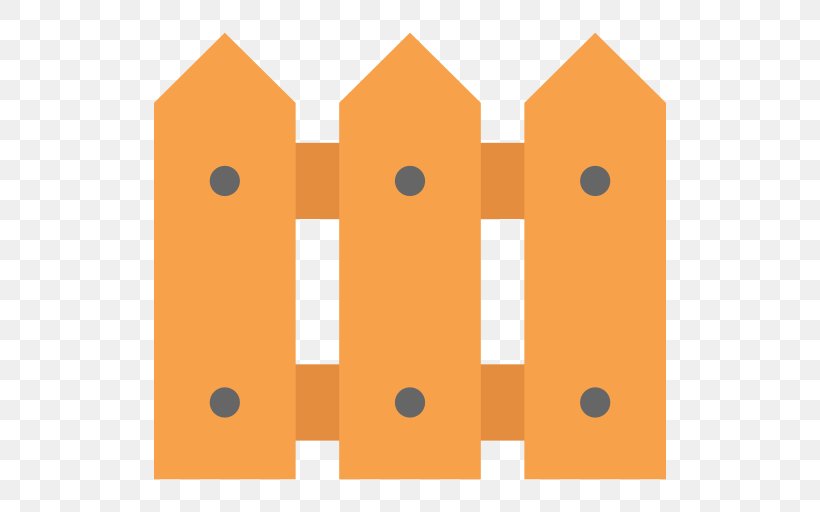 Picket Fence Palisade, PNG, 512x512px, Fence, Material, Orange, Palisade, Picket Fence Download Free