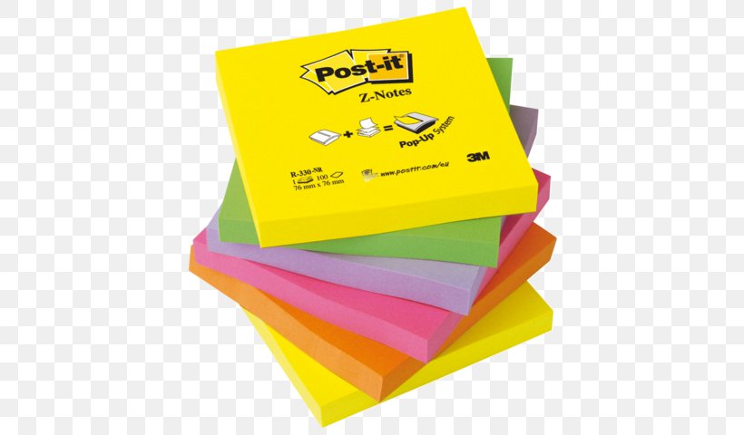 Post-it Note Paper Stationery Office Supplies Adhesive, PNG, 640x480px, Postit Note, Adhesive, Arthur Fry, Color, Innovation Download Free