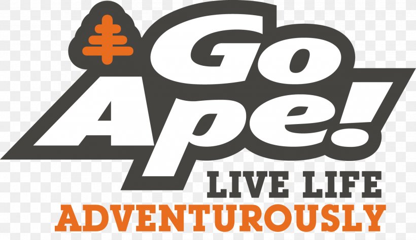 Logo Brand Tree Top Adventure In London For Two Adults At Go Ape Font, PNG, 1853x1072px, Logo, Area, Brand, Go Ape, London Download Free