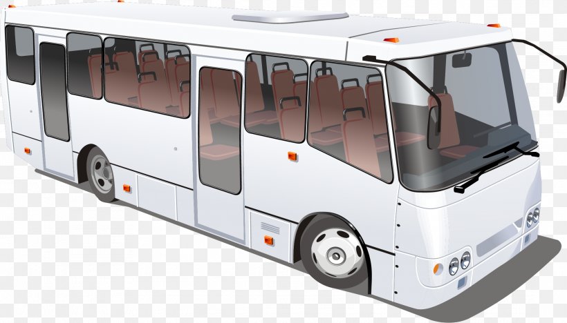Minibus Coach Illustration, PNG, 2175x1242px, Bus, Automotive Exterior, Coach, Commercial Vehicle, Compact Car Download Free