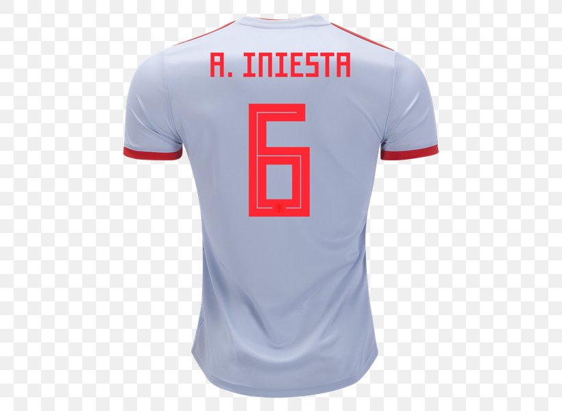 2018 World Cup Spain National Football Team Real Madrid C.F. Jersey Football Player, PNG, 600x600px, 2018 World Cup, Active Shirt, Andres Iniesta, Brand, Clothing Download Free