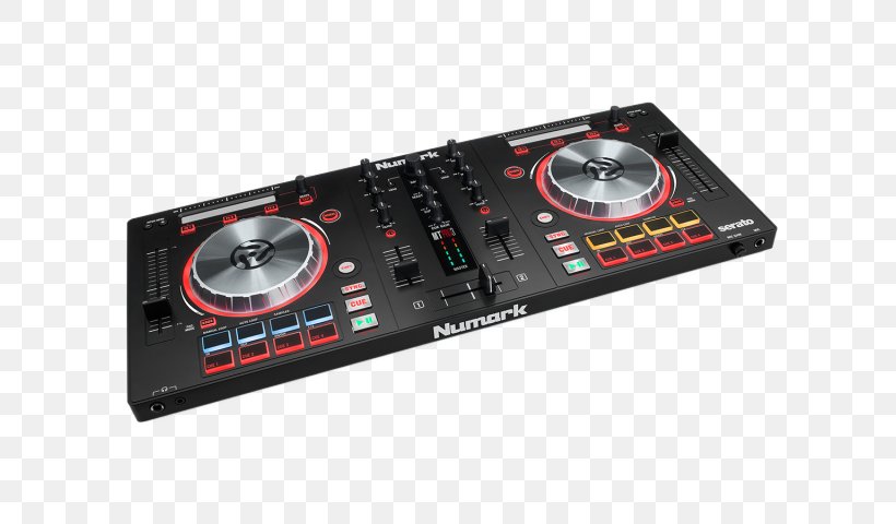 DJ Controller Numark Mixtrack Pro III Disc Jockey Numark Industries Serato Audio Research, PNG, 640x480px, Watercolor, Cartoon, Flower, Frame, Heart Download Free