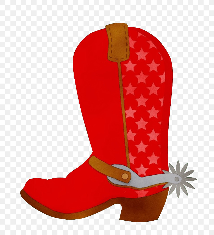 Footwear Cowboy Boot Red Boot Shoe, PNG, 805x900px, Watercolor, Boot, Carmine, Cowboy Boot, Durango Boot Download Free