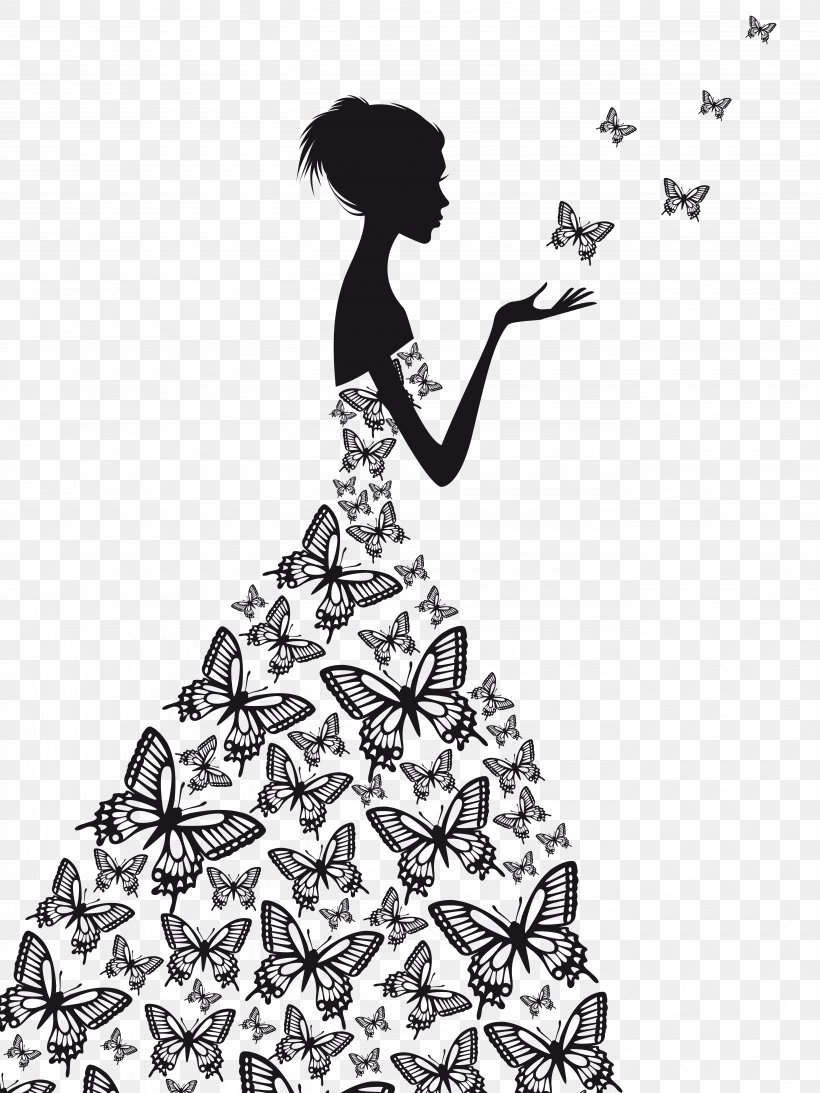 Butterfly Stock Photography Illustration, PNG, 5315x7087px, Butterfly, Art, Artwork, Black And White, Clothing Download Free