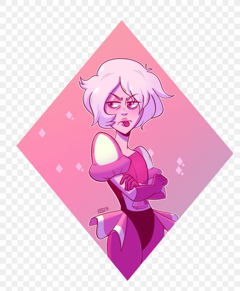 Pink Diamond Hope Diamond Garnet Gemstone, PNG, 989x1200px, Pink Diamond, Art, Cartoon, Diamond, Fairy Download Free