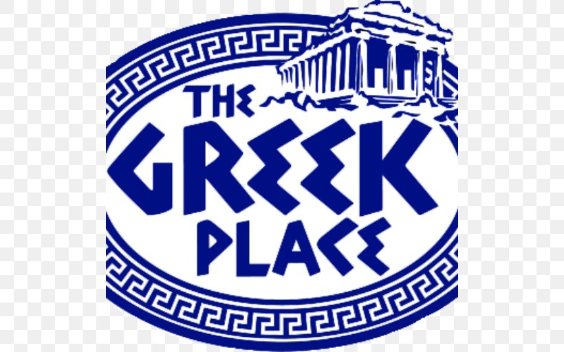 The Greek Place Greek Cuisine Gyro Harding Avenue Moussaka, PNG, 512x512px, Greek Cuisine, Area, Blue, Brand, Florida Download Free