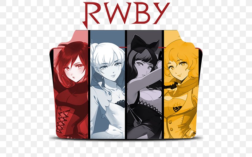 Amazon.com RWBY: Volume 1 Soundtrack DVD Rooster Teeth Television Show, PNG, 512x512px, Watercolor, Cartoon, Flower, Frame, Heart Download Free