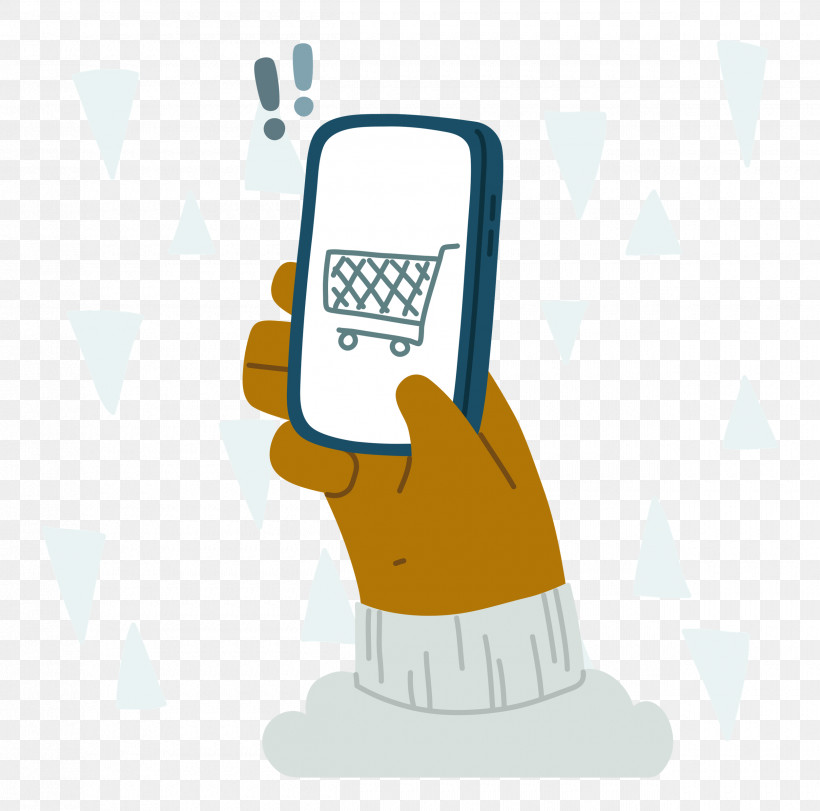 Shopping Mobile Hand, PNG, 2500x2473px, Shopping, Behavior, Cartoon, Cellular Network, Hand Download Free