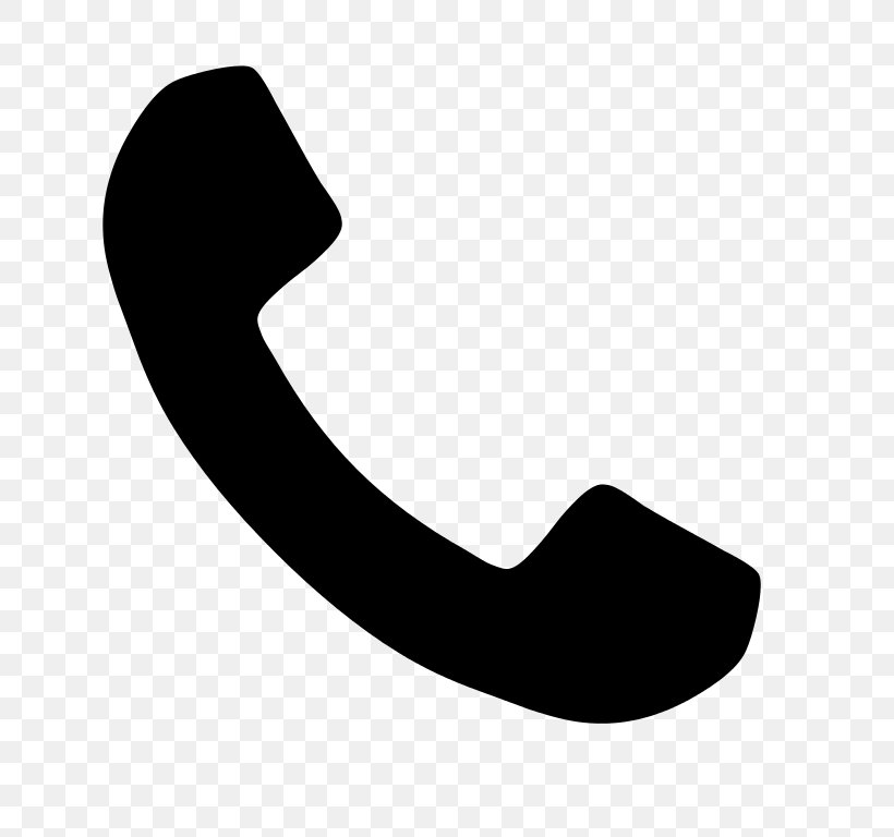 Telephone Call, PNG, 768x768px, Telephone, Black, Black And White, Finger, Font Awesome Download Free