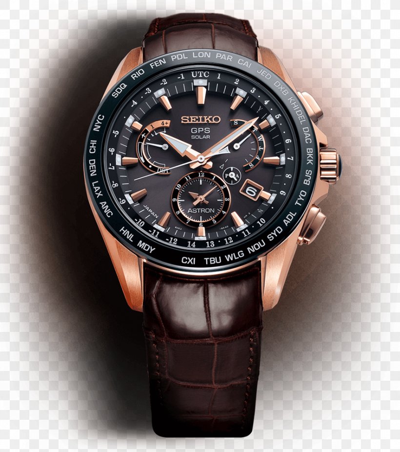 Astron The US Open (Tennis) French Open Seiko Watch, PNG, 882x997px, Astron, Brand, Brown, Chronograph, Counterfeit Watch Download Free