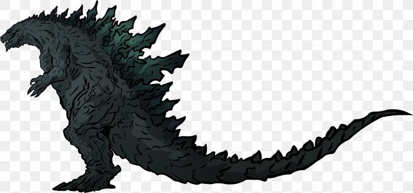 Godzilla: Planet Of The Monsters Kaiju Netflix Godzilla: Planet Of The Monsters, PNG, 1500x701px, Godzilla, Animal Figure, Black And White, Dragon, Fictional Character Download Free